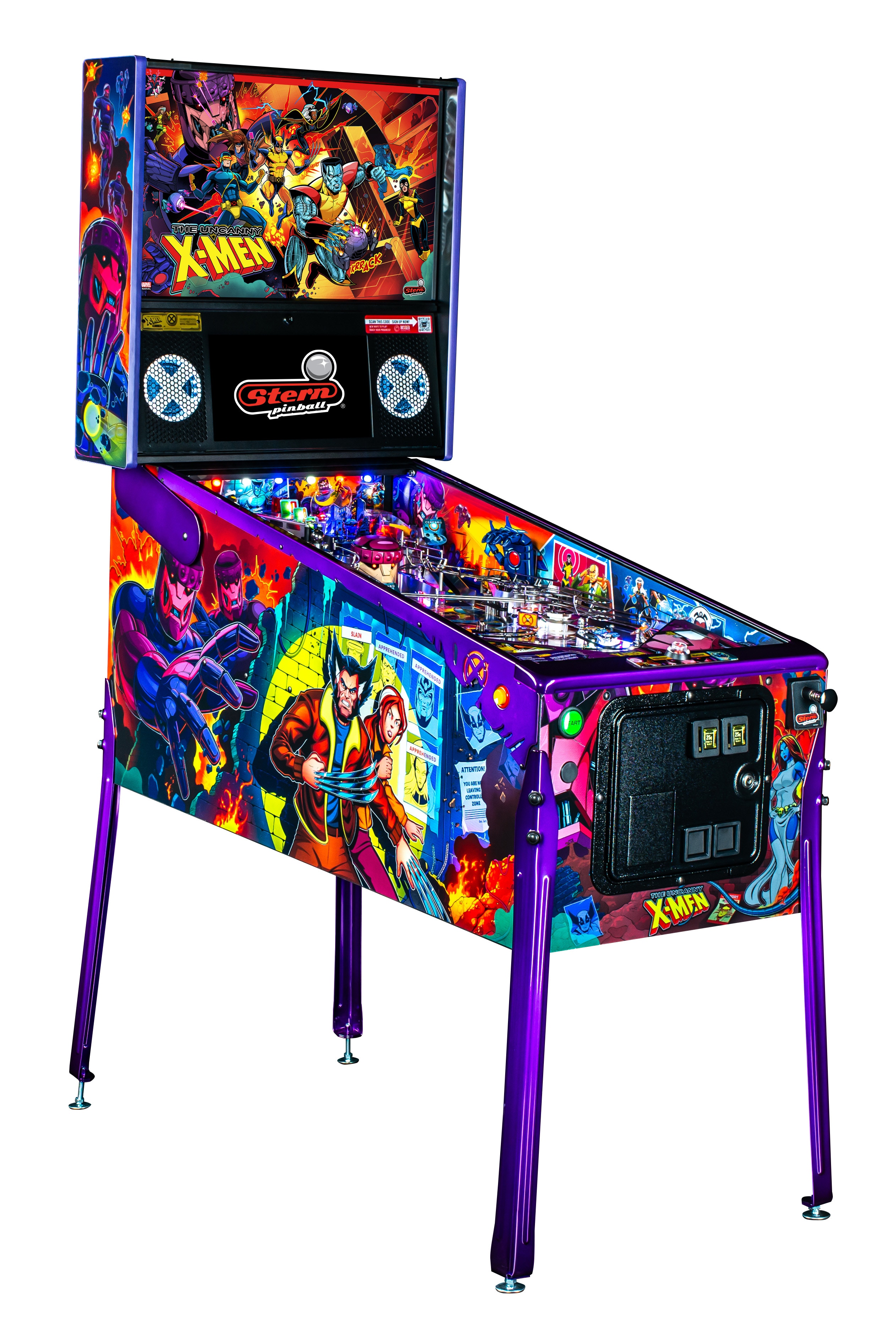 Stern Bar and Game Room Pinball The Uncanny X-Men Premium - Aminis